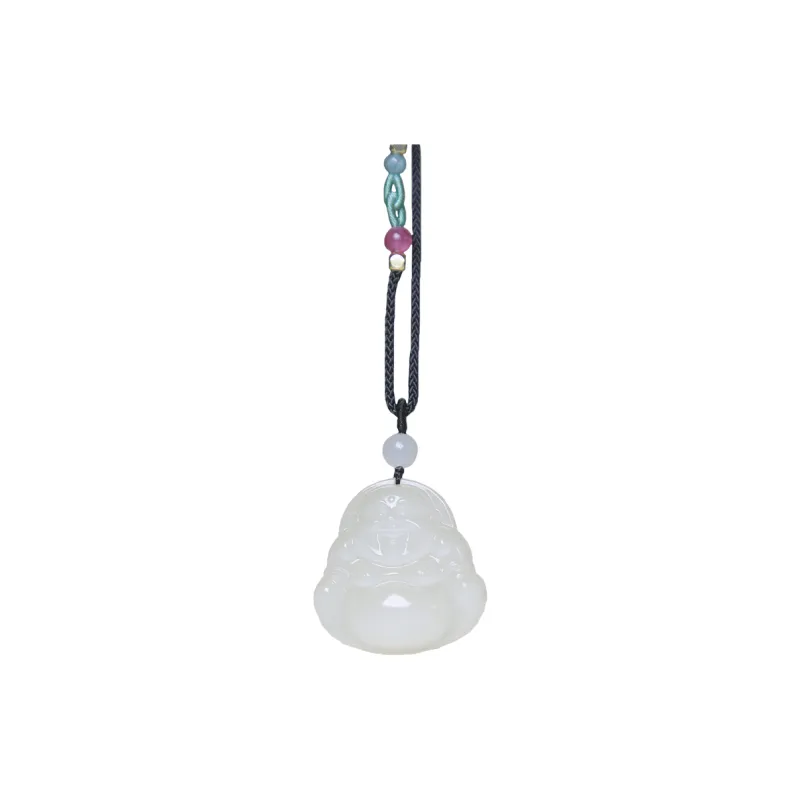 Ingenuity Hetian Jade Necklaces Dusty Pink Women's-0