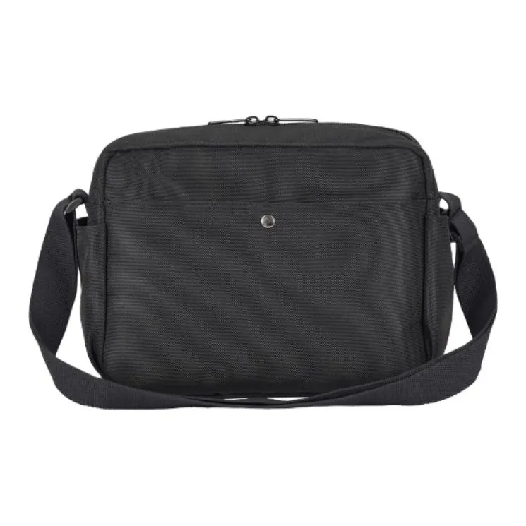 CAT Polyester Messenger Bag Shoulder Bag Crossbody Bag Medium Size Men's Black/Desert-3