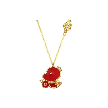 ZMG S925 Enamel Necklaces Women's