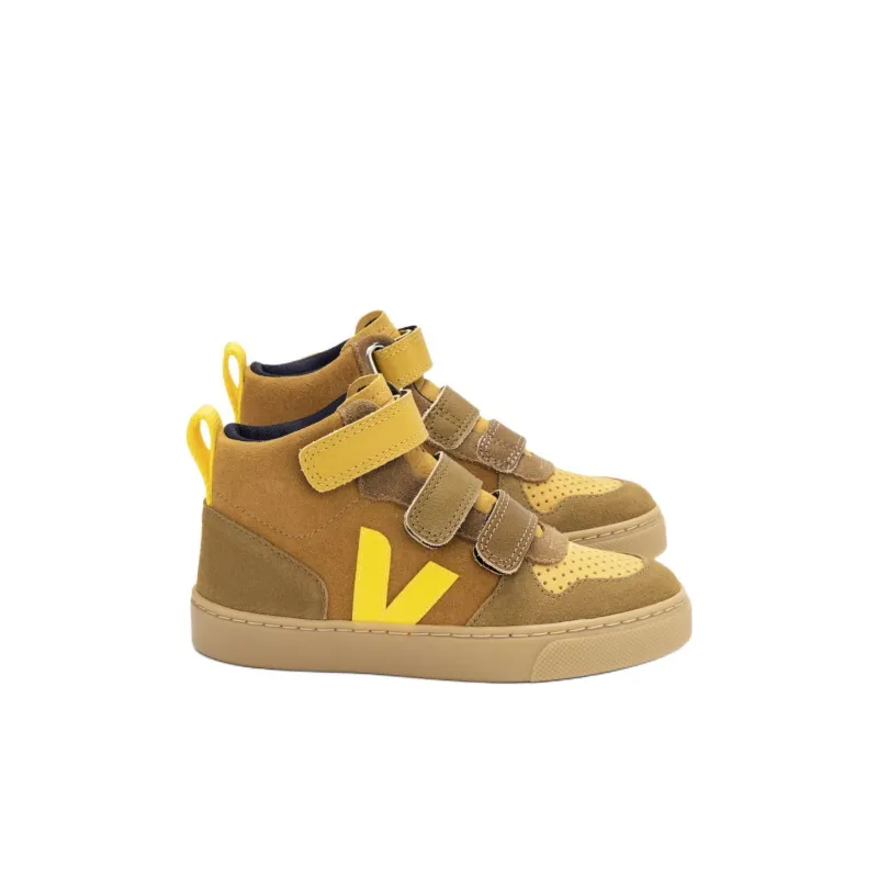 VEJA V-10 High-Top Kids' Skateboarding Shoes Brown Kids'-2