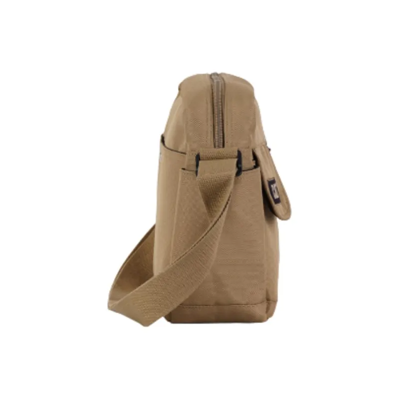 CAT Polyester Messenger Bag Shoulder Bag Crossbody Bag Medium Size Men's Black/Desert-10