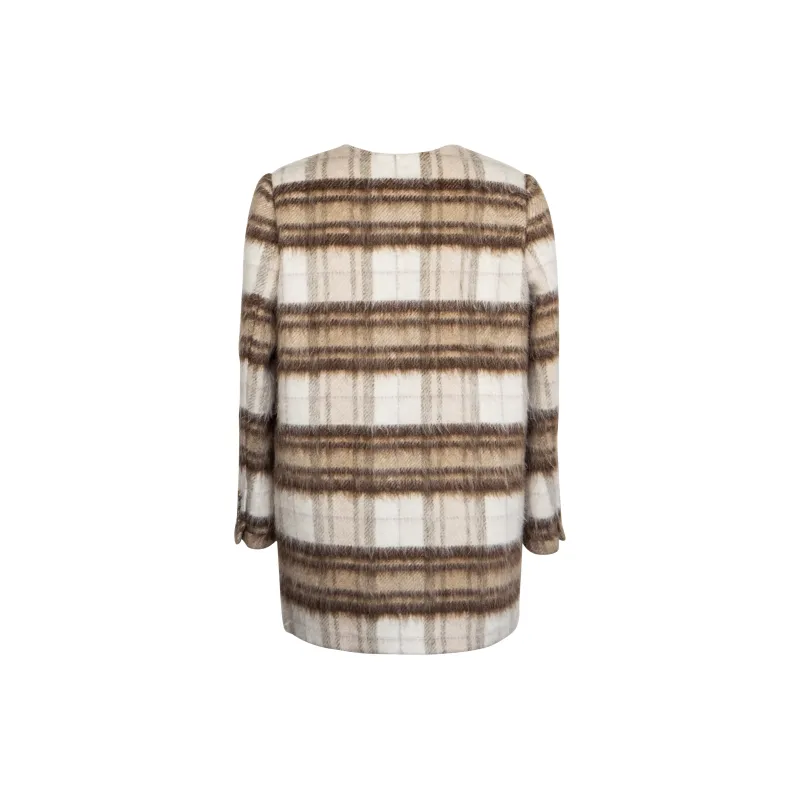ROEYSHOUSE Coats Women's Plaid-1