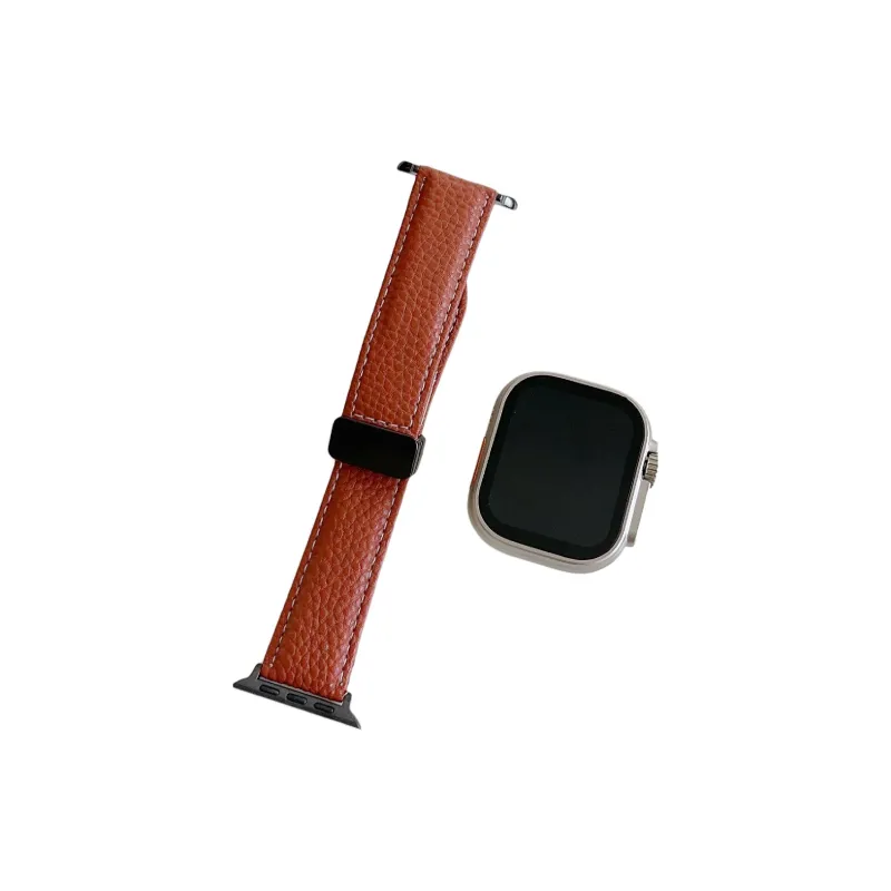 QIZHENG Watch Band Apple Compatibility Leather-21