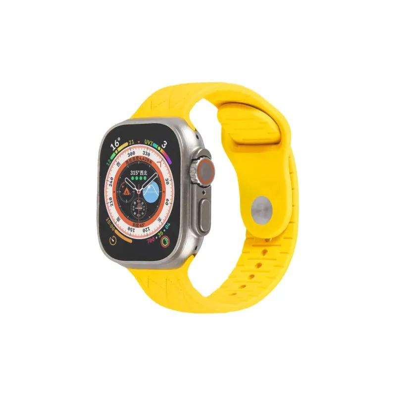 QIZHENG Watch Band Apple Compatibility 42mm Silicone Material-10