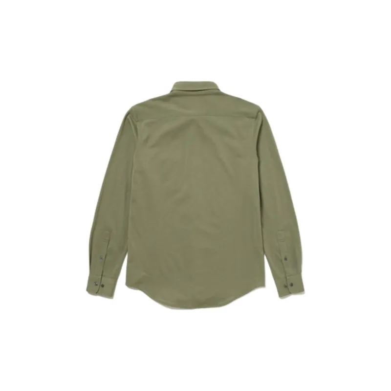 LACOSTE Shirt Men's Khaki Olive-1