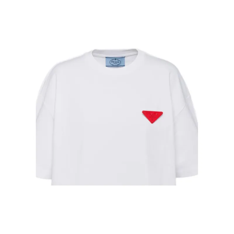 PRADA T-Shirts Women's White-3