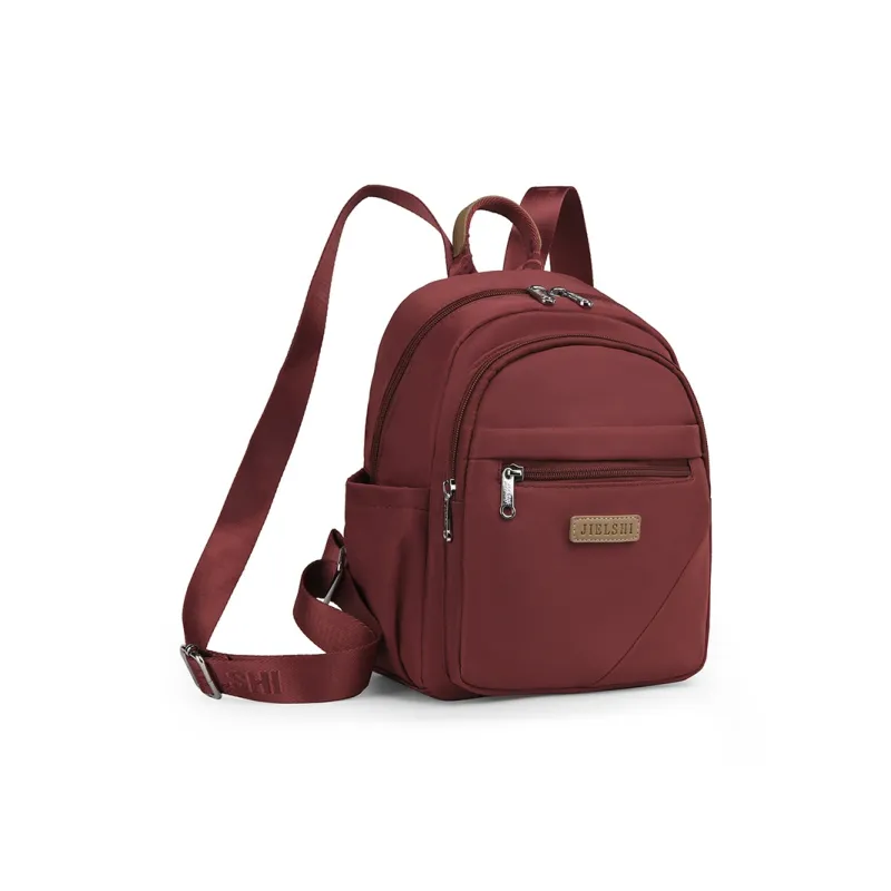 Gerlanx Nylon Fabric Backpack Unisex Multicolor-1