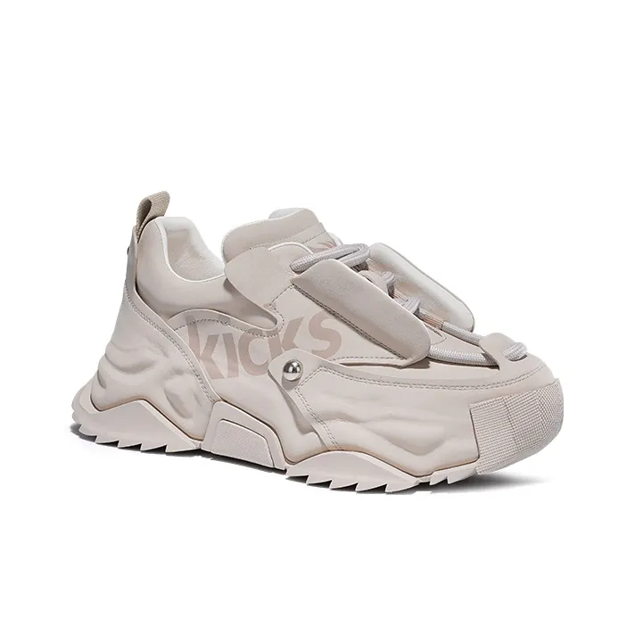 SALAXI Cushioning Height Increase Low Top Chunky Sneakers Unisex-20