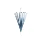 Straight Shaft Automatic Umbrella with Vinyl Fabric Digital Printing Heart Controller--Haze Blue