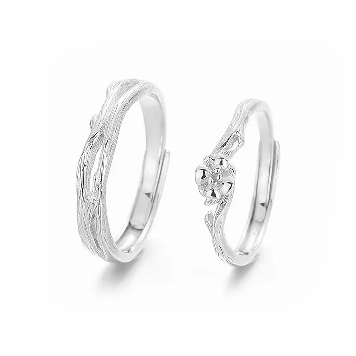 FUSSEM 999 Fine Silver Rings Unisex-0
