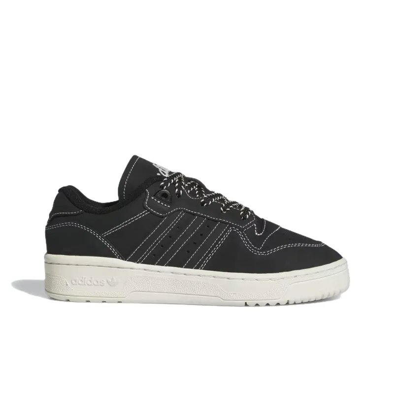 Adidas Rivalry Low Core Black Ivory Sand Strata Women's-1