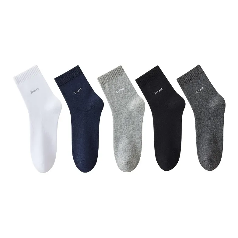 MIIOW Knee High Socks Men's 5 Pack-40