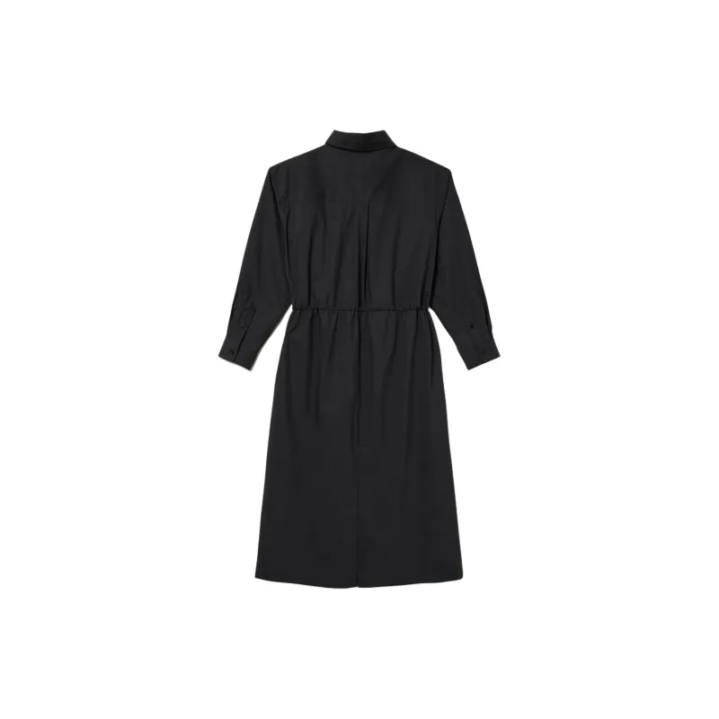 LACOSTE Long Sleeved Dresses Women's Black-1