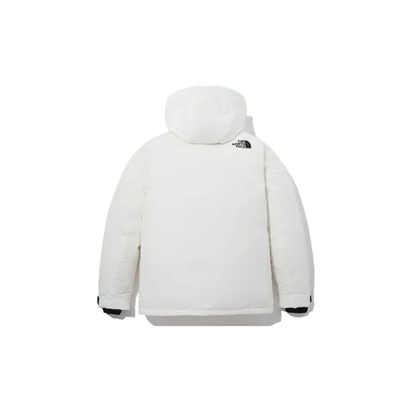 THE NORTH FACE Down Jacket Unisex White Shopping Bag Included-2