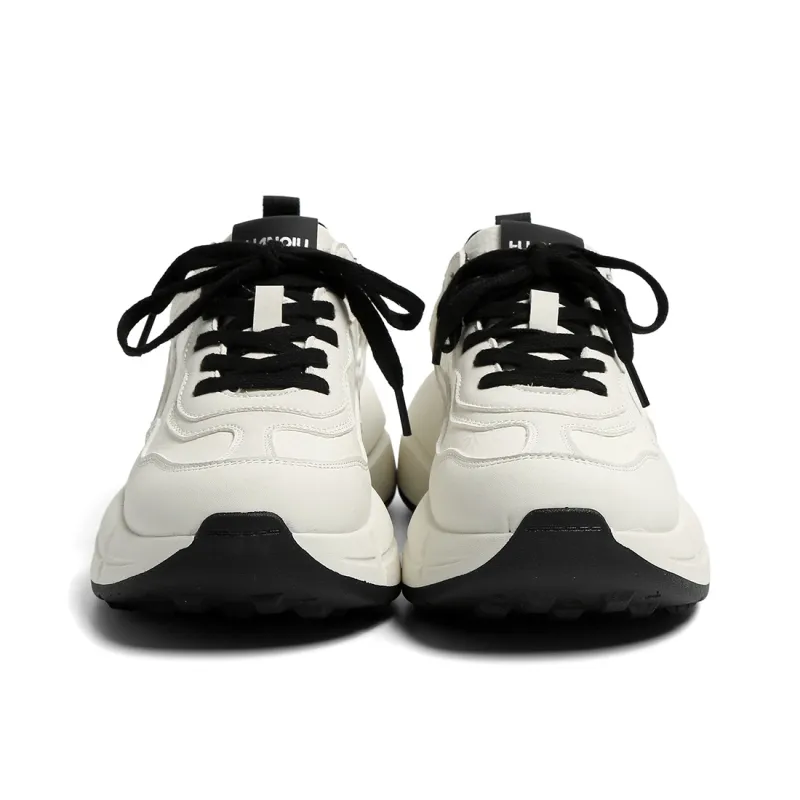 HUANQIU Cushioning Anti-Slip And Wear-Resistant Low-Top Chunky Sneakers Women's-4