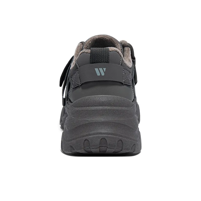 Warrior Cushioning Lightweight Warm Low Top Chunky Sneakers Women's Umber-3