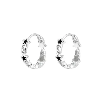 EAR PARTNER 925 Sterling Silver Stud Earrings Unisex