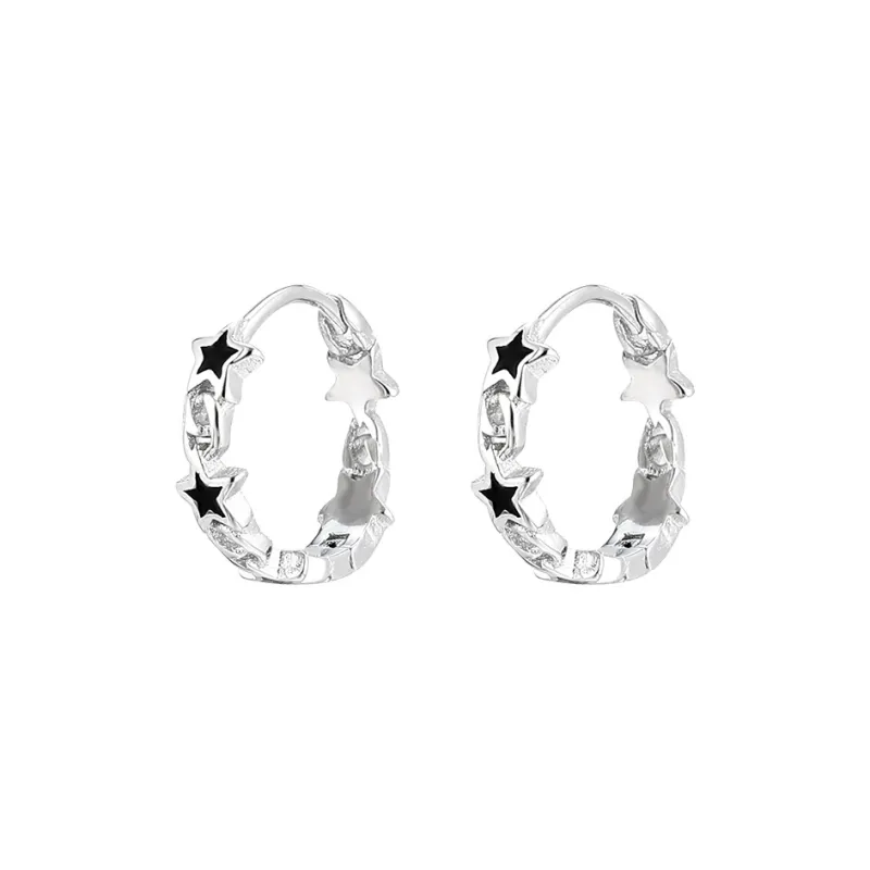 EAR PARTNER 925 Sterling Silver Stud Earrings Unisex-0