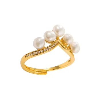DARA Pearl Rings Women's