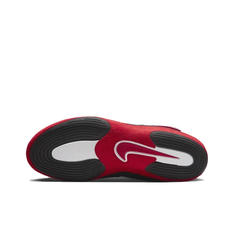 Nike Inflict White Black University Red-5