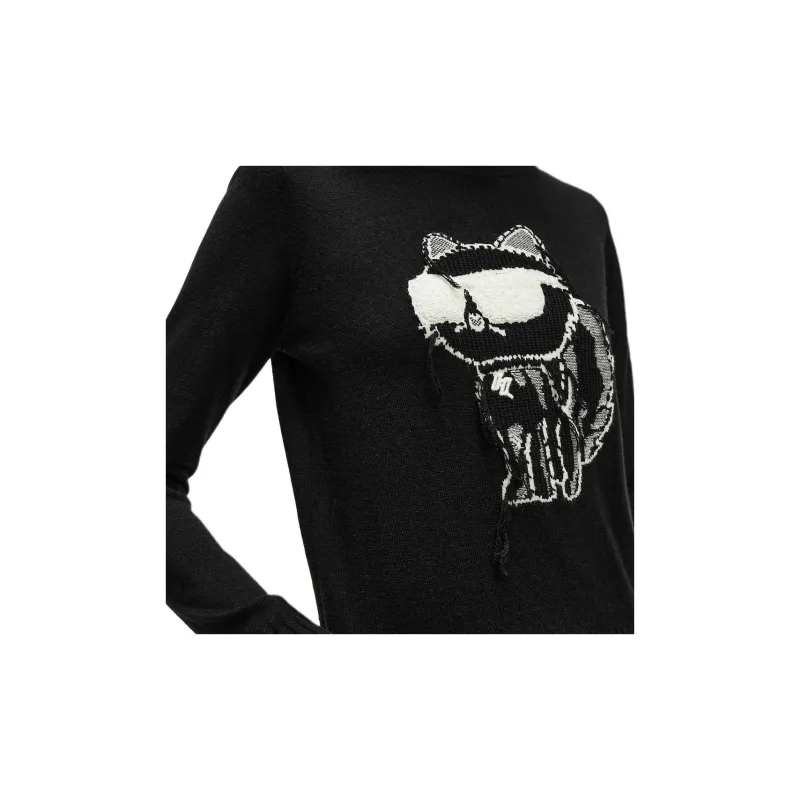 KARL LAGERFELD SS24 Knitwear Women's Black-4
