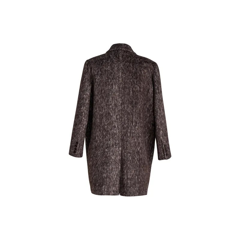 ROEYSHOUSE Coats Women's Coffee-1