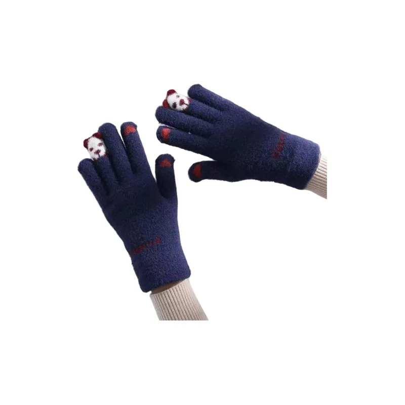 Mulinsen Acrylic Knit Gloves Unisex-1