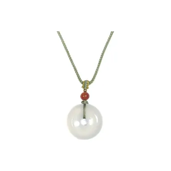 YOULING Chalcedony Jade Necklaces Unisex
