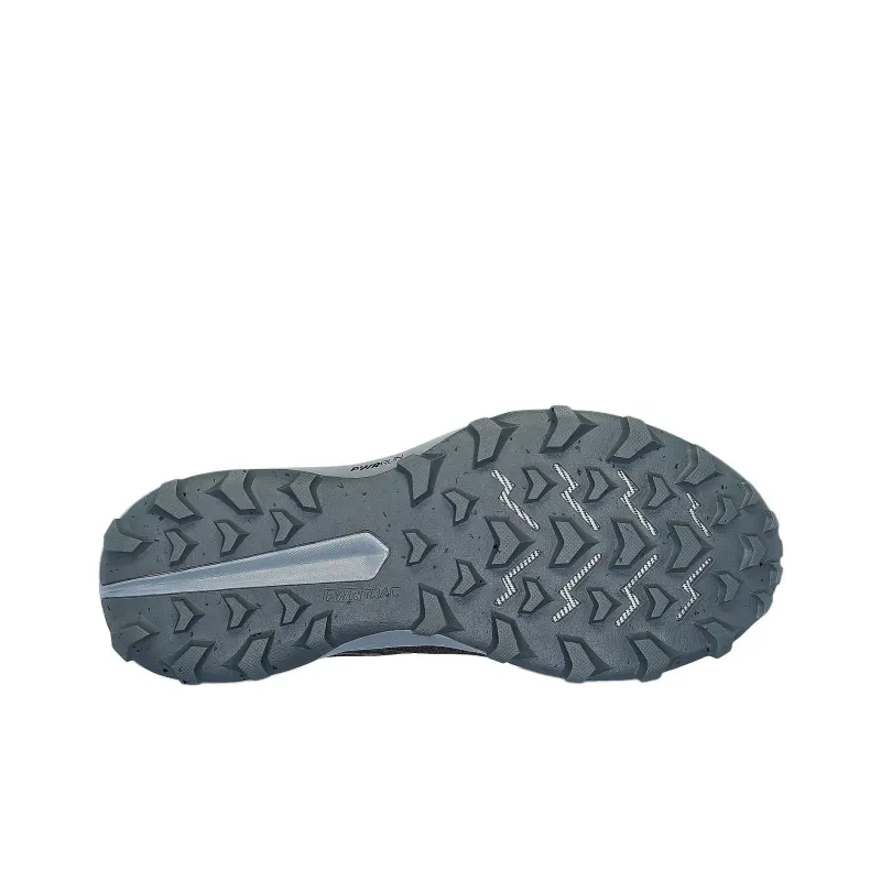 Saucony PEREGRINE 14 Anti Slip Wear Resistant Low Top Trail Running Shoes Women's Black-5