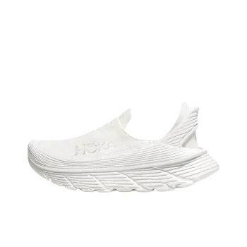 HOKA ONE ONE Restore Anti Slip Wear Resistant Low Top Casual Shoes Unisex White