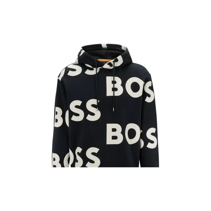 HUGO BOSS FW22 Sweatshirt Men's Black-4
