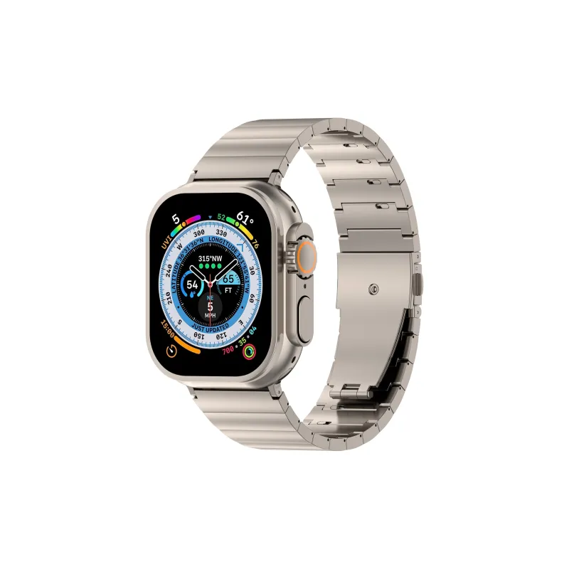 MSSM Watch Band Apple Compatibility Titanium Alloy Material-0