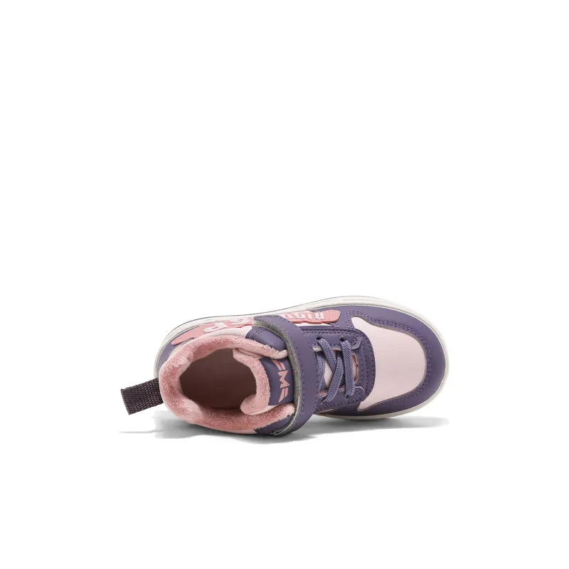 BIG WASP Wear Resistant Lightweight Cushioning Warm Mid Top Kids Lifestyle Shoes Kids'-10