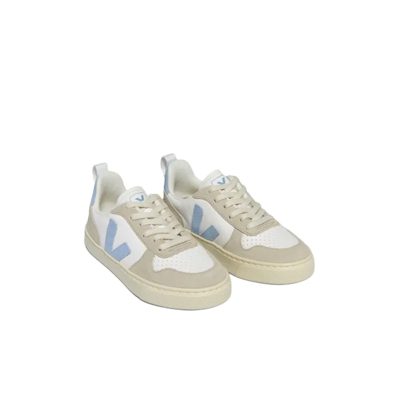 VEJA V 10 Low Top Kids' Skateboarding Shoes Blue Kids'-3