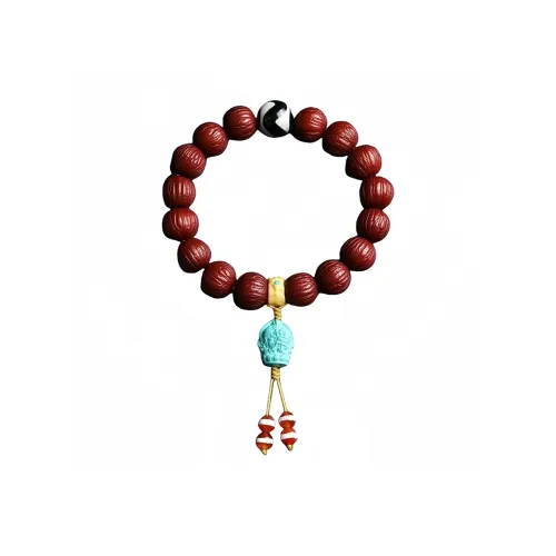 RIXIANGWAN Monkey Head Walnut Bracelets Unisex