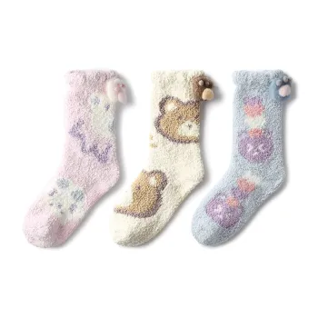 PLAN IN Mid Calf Socks Women's 3 Pack