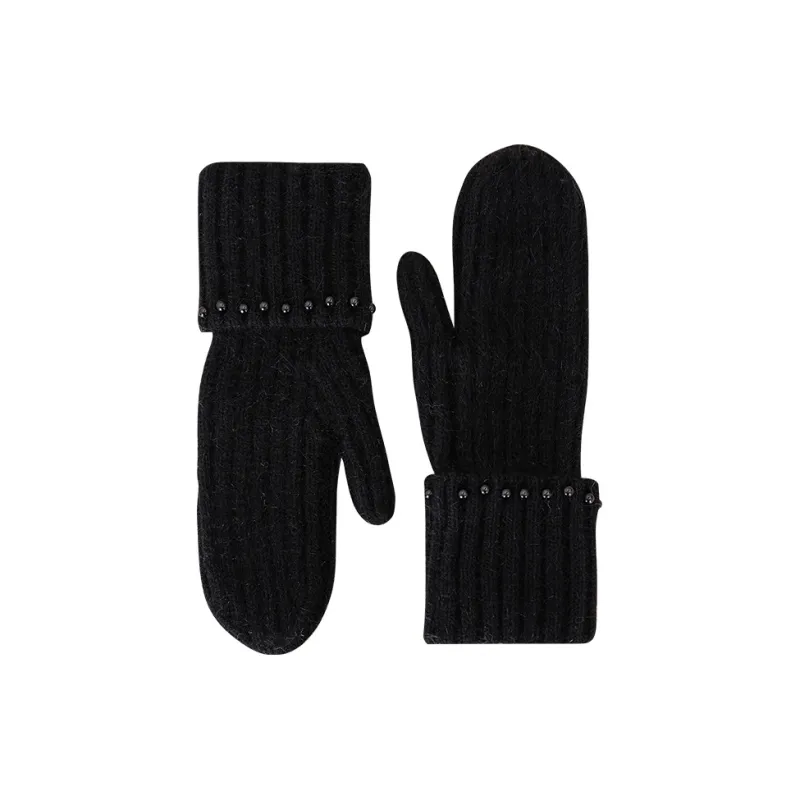 TUCANO Rabbit Hair Cotton Gloves Women's-8