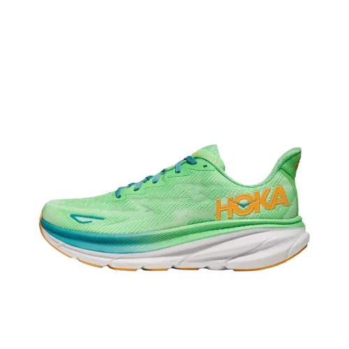 HOKA ONE ONE Clifton 9 Zest Lime Glow