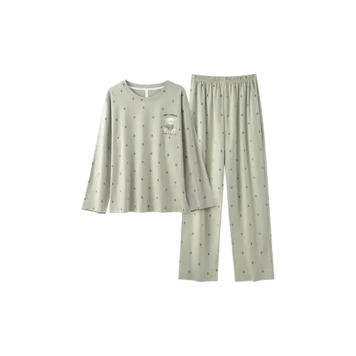 Sharefun Pajama Set Women's Green