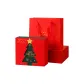 Box 20*18*8cm+Shopping Bag+Raffia+Greeting Card