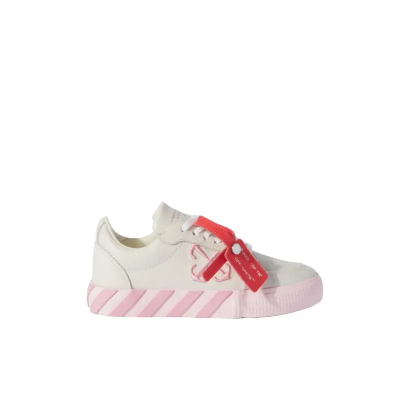 OFF WHITE Low Top Kids' Skateboarding Shoes Pink Kids'-1