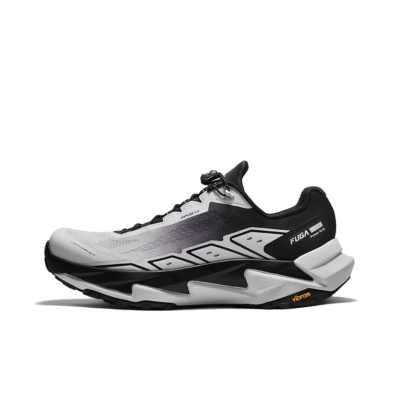 KAILAS FUGA YAO2 Running Shoes Men Low Top Light Gray/Ink Black-0