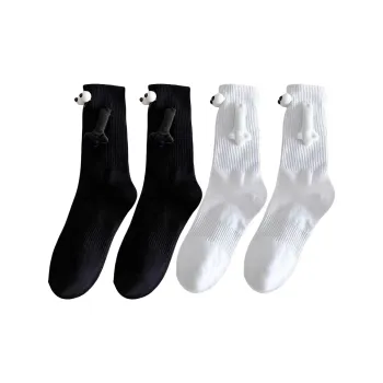 BEAR UNION Knee-High Socks Unisex 4 Pack