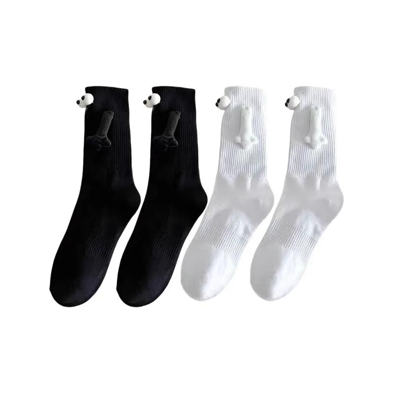 BEAR UNION Knee-High Socks Unisex 4 Pack-8