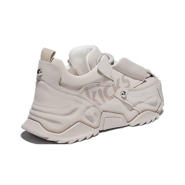 SALAXI Cushioning Height Increase Low Top Chunky Sneakers Unisex-22