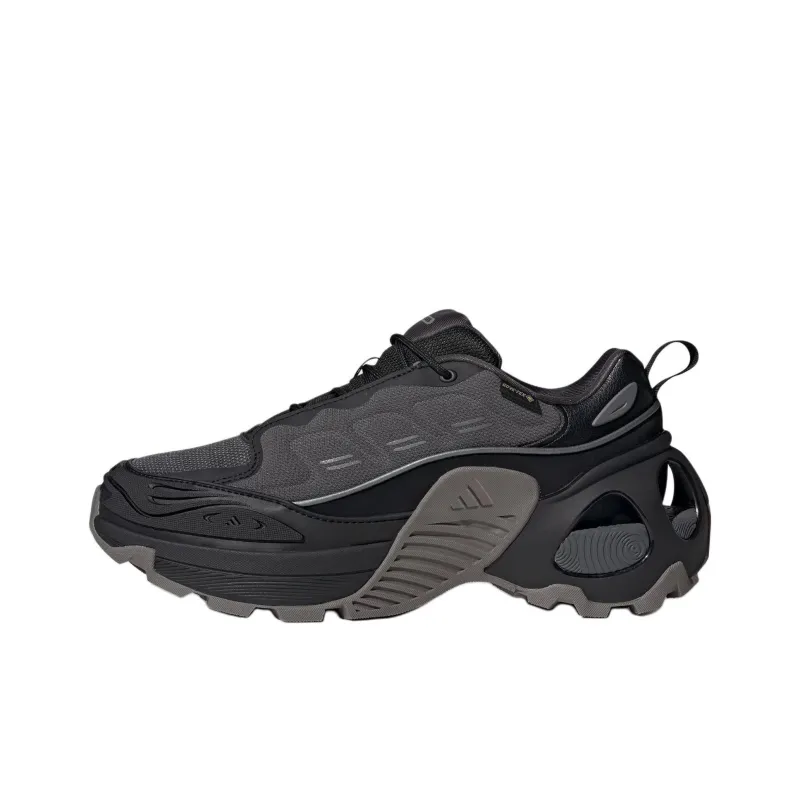 Adidas Wonder Runner Anti Slip Wear Resistant Low Top Running Shoes Unisex Black Gray Color-0