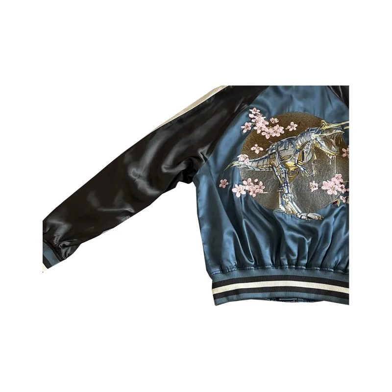 DIOR X Sorayama Embroidered Souvenir Bomber Jacket-4