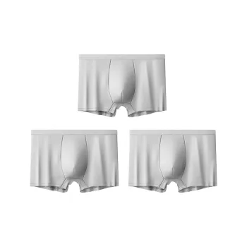 DIPUAI Disposable Underwear Men's 3 Pack Shadow Gray