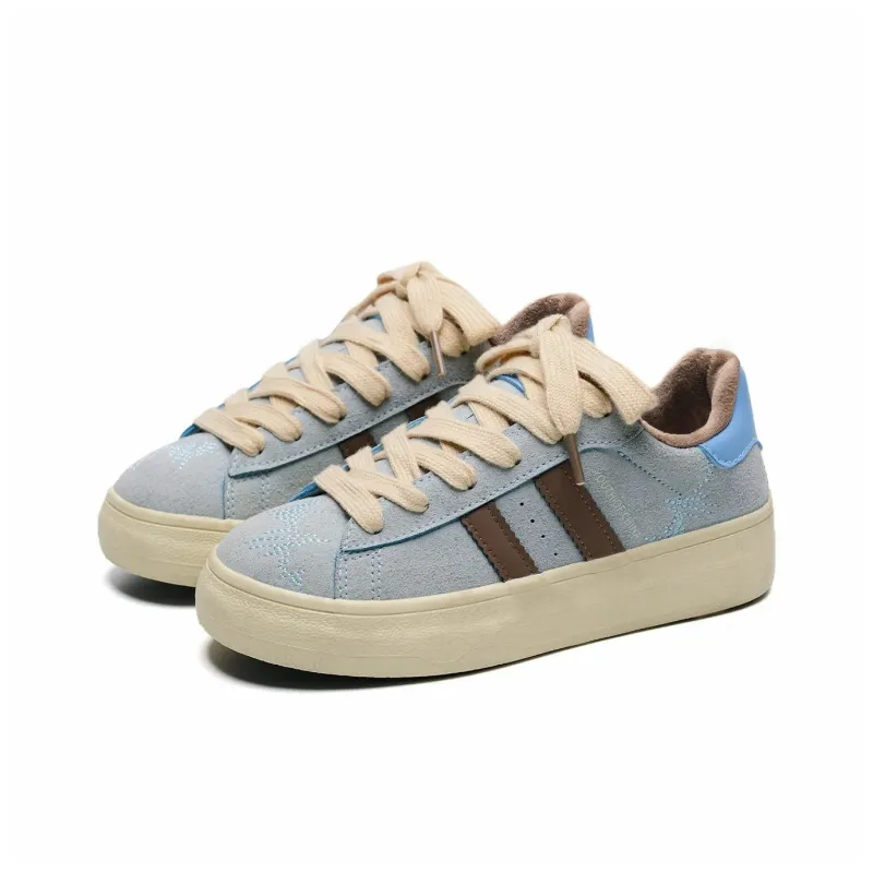 XPQ Abrasion Resistant Slip Resistant Thermal Low Top Skateboard Shoes Women's-31