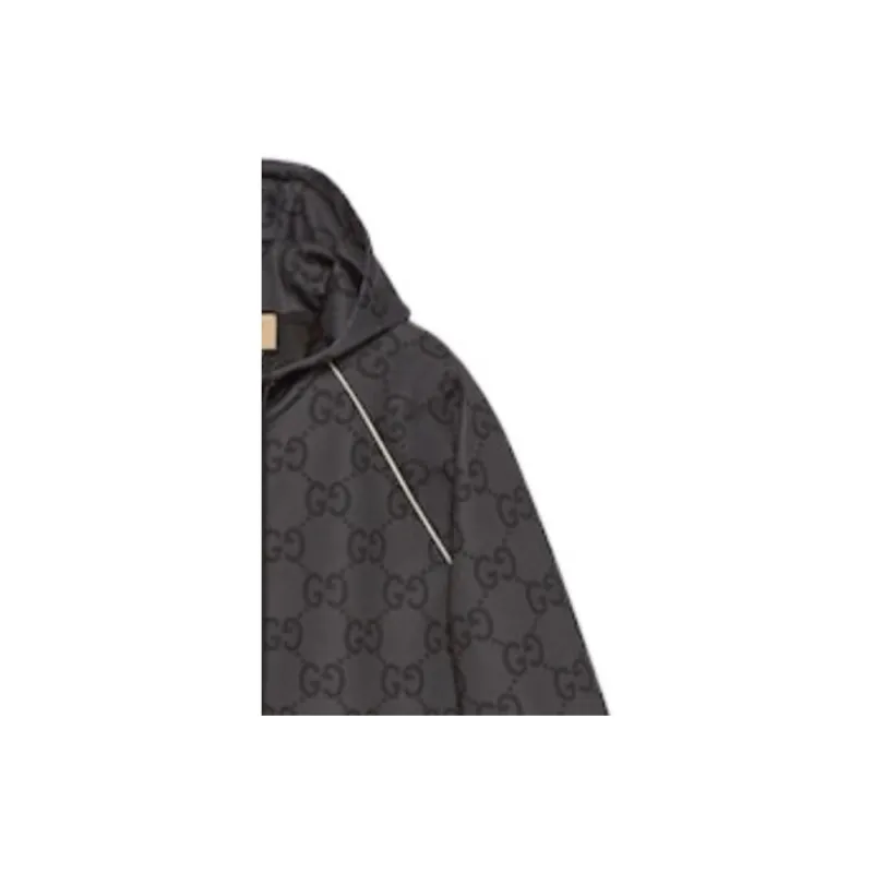GUCCI Jumbo Gg Zip Jacket With Web-5